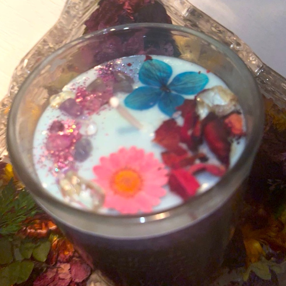 Custom made Vegan Candle NannaCraze Coconut Soy candles